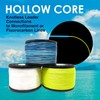 Reaction Tackle Hollow Core, 16 Strand Braided Fishing Line Blue