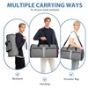 Garment Bags for Travel,50L Carry on Convertible Garment Duffle bag