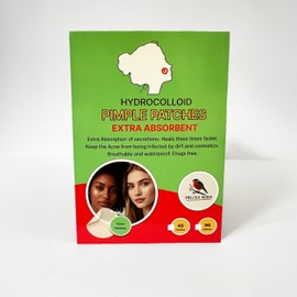 Korean Skincare Pimple Patches: Extra Absorbent Hydrocolloid Spot Stickers for Acne Treatment, Dots for Spots, Ideal Teenage Girls Gifts, Acne Patches for Spot Treatment and Cold Sores - 48 Patches