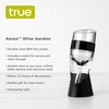 TRUE Aereo Wine Aerating Pourers, Clear