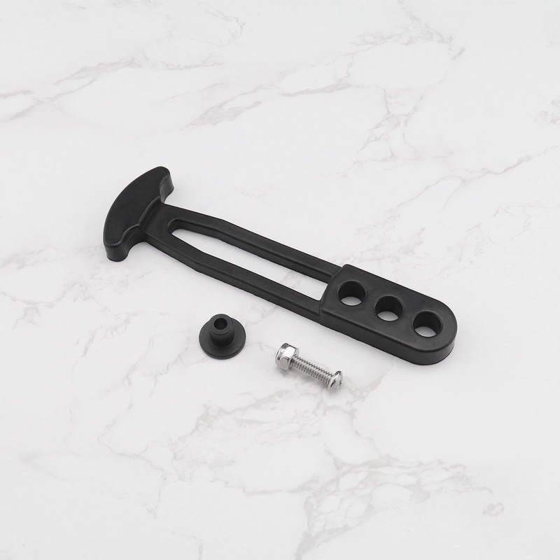 VGOL 2PCS 3 Holes T Shaped Rubber Buckle Rubber Retaining
