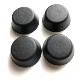 Seat Belt Bolt Head Caps (4 PCS) Belt Fixing Fastener Bolt Cover Caps Pair Black Compatible with Classic & Other Vehicles, Made of Durable Plastic Materials, Replacement Part for Long-Lasting Use