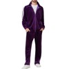 Ragelion Mens Tracksuit 2 Piece Velour Sweatsuit for Men Casual