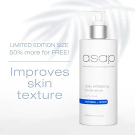 asap Limited Edition Daily Exfoliating Facial Scrub 300ml