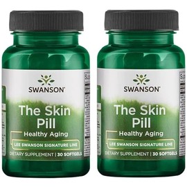 Swanson Signature Line The Skin Pill 30 cápsulas blandas (paquete de 2)