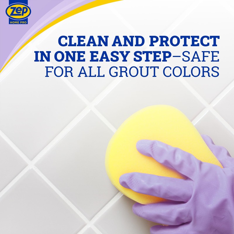 Zep Home Pro Foaming Miracle Grout Cleaner & Protectant -