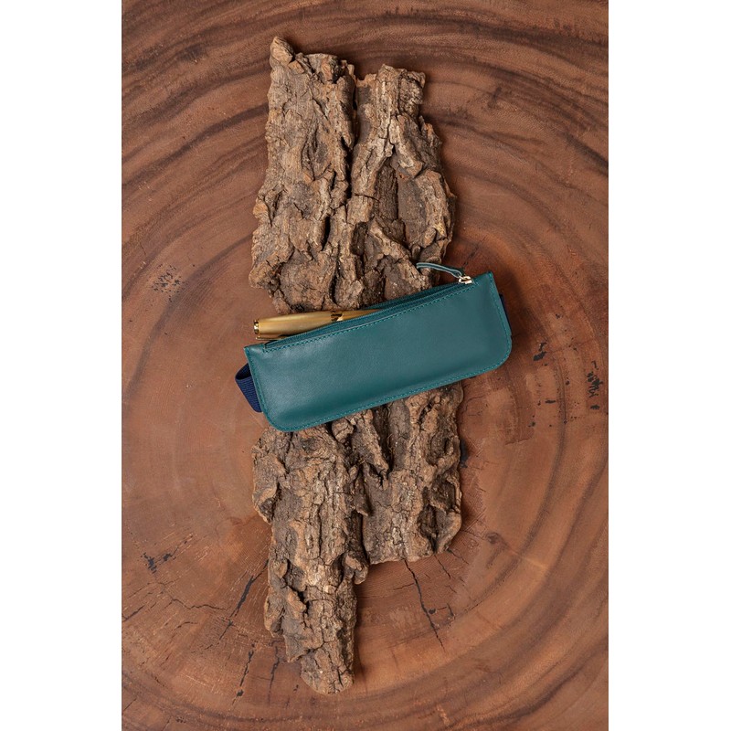 Clairefontaine Ginkgo 115950C Multi-Purpose Leather Case 18 x 11 x