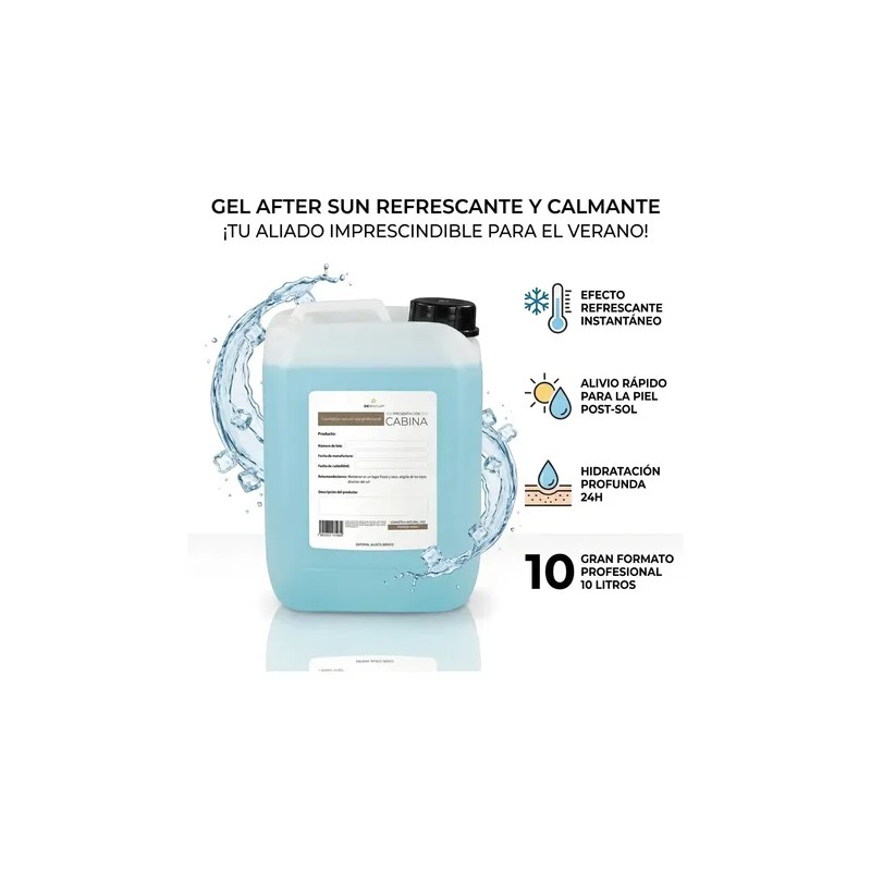 Gel post solar Beohemp After Sun Con aloe vera por