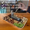 UYUNIX Zink Plated Steel Nut Cracker - Quick and Effortless