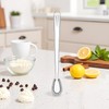 1Pc Silver Egg Beater Stainless Steel Mini Spring Coil Whisk
