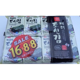 Seasoned Seaweed (Laver) - Pack of 16 (Original)