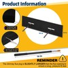 10"x 46" Rectangular Fireplace Flue Plug-Fits 9"x45" and Smaller Chimney