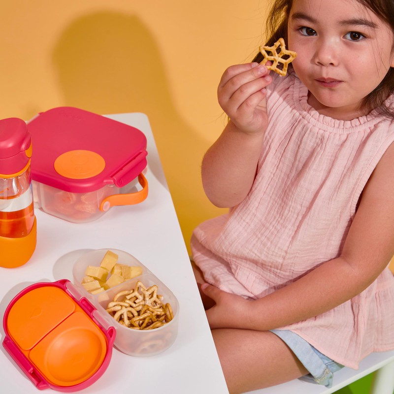 b.box Lunch Box, Small Amount, For Kids, Leak Resistant, Fruits,