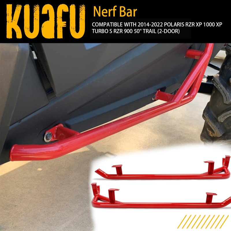 KUAFU Nerf Bars Rock Sliders Compatible with 2014-2023 Polaris RZR