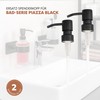 bremermann Bathroom Series Piazza Black Replacement Soap Dispenser Pump Head