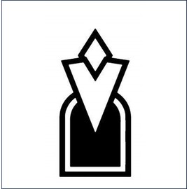 FoxYaye Quest Tracker Vinyl Sticker 4" Inches Elder Game Gaming Arrow Waypoint Mailbox