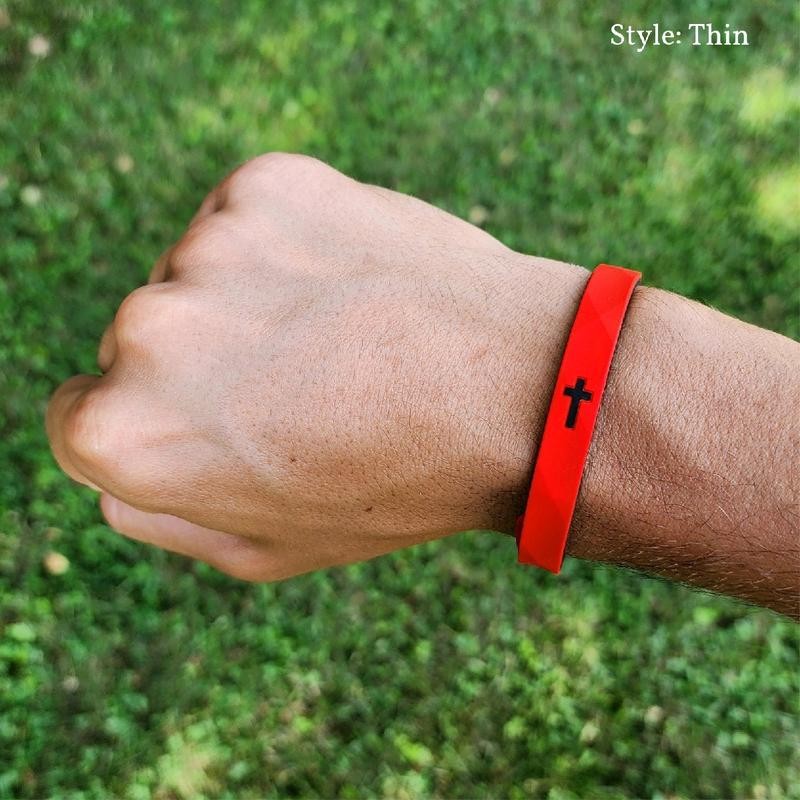 Gemvius Be Strong Faith Bracelet - Size Adjustable - Style: