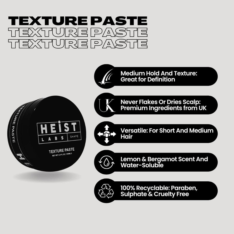 Texture Paste | Heist Labs | Medium Hold And Texture