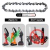 [5 Pack] 4 Inch Mini Chainsaw Chain Replacement Saw Chain