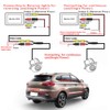 Keenso Camara de Reversa para Auto, Lente HD Gran Angular