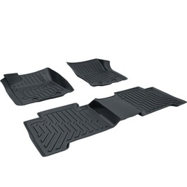 unbranded TPE Rubber Car Floor Mats Cargo Liners For 2018-2023 Toyota Tacoma Double Cab
