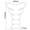 Keiti KT-8680 Tank Pad, UV Clear Coating, 6.3 x 8.4