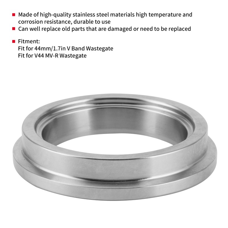 V Band Dump Valve Flange Stainless Steel Inlet Ring W314397