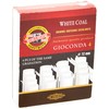 KOH-I-NOOR Hard Artificial Extra Charcoals - White (Pack of 4)