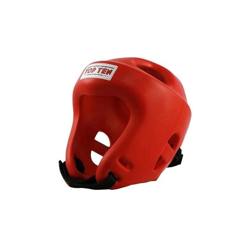 Top Ten Fight Head Guard (Red, Small)