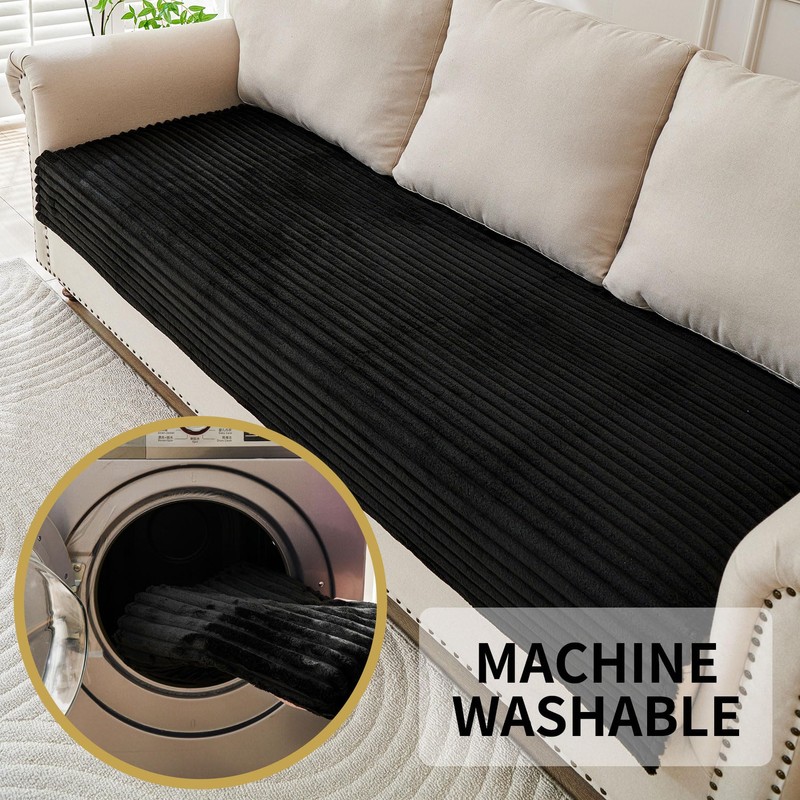 HAOMAIJIA Waterproof Couch Cover for Dogs Washable,Faux Fur Pet Couch