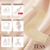 TESS Clip in Hair Extensions Real Human Hair Blonde Remy