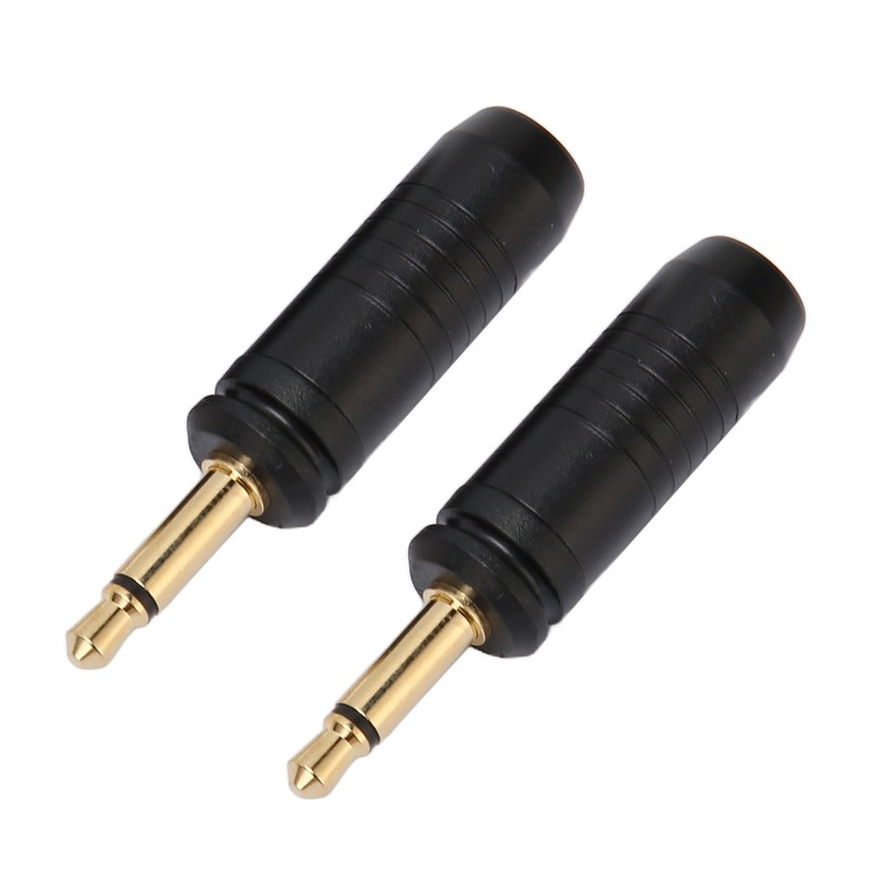 3.5mm Repair Plug Solder Type Gold Plated Replacement Mono Male