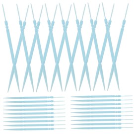 Alipis 1060pcs Food Grade Toothpick Floss Brush Interdental Brush Toothbrushes for Picks for Cleaning Supplies Sky-blue Polypropylene