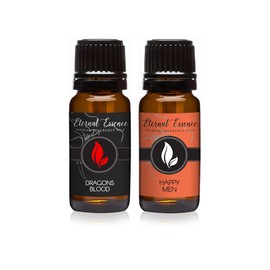 Pair (2) - Dragons Blood & Happy Men - Premium Fragrance Oil Pair - 10ML