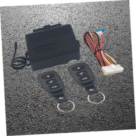 Vaguelly 12v Car Central Locking System Keyless Entry Heat-Resistant Motor Low Noise Smooth Operation Suitable for Various Vehicles Black