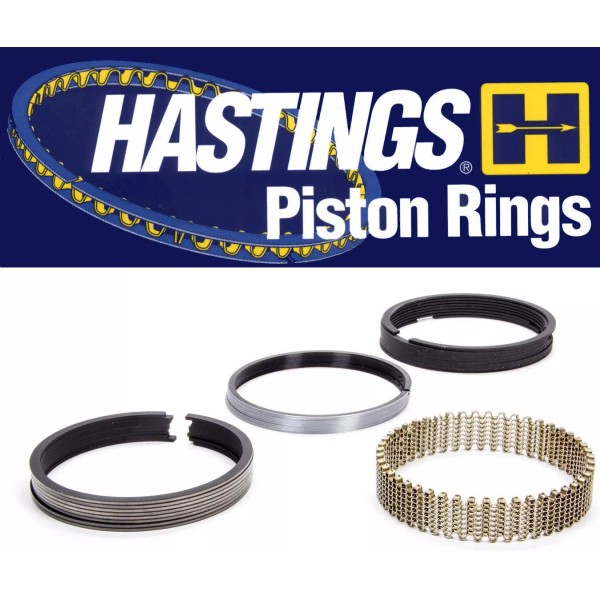 Hastings Piston Ring Set 4394 for STD Bore Engines -