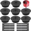 8 Pack Desk Grommet 2 Inch (50 mm), Desk Hole