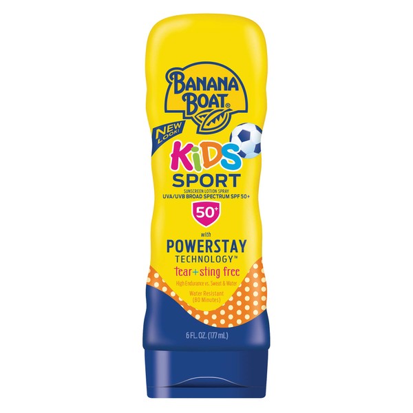 Banana Boat Kids Tear Free SPF 50 Sunscreen, 6FL oz