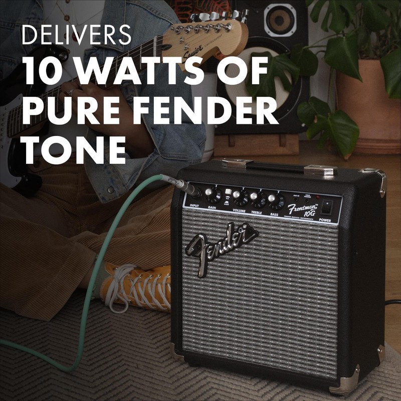 Fender Frontman 10G Guitar Amp, 10 Watts, with 2-Year Warranty,
