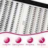Bodermincer Lash Extension 240pcs C Curl 10D/20D Cluster 8/9/10/11/12mm,10/11/12/13/14mm,12/13/14/15/16mm Mixed