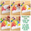 Creative Roots Paint Your Own Rainbow Stepping Stone Craft Kits