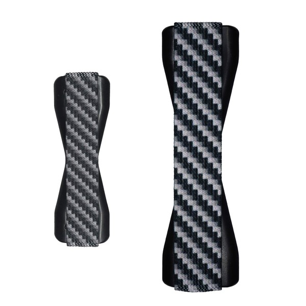 LoveHandle Carbon Fiber Design Duo Grip for Most Smartphones and