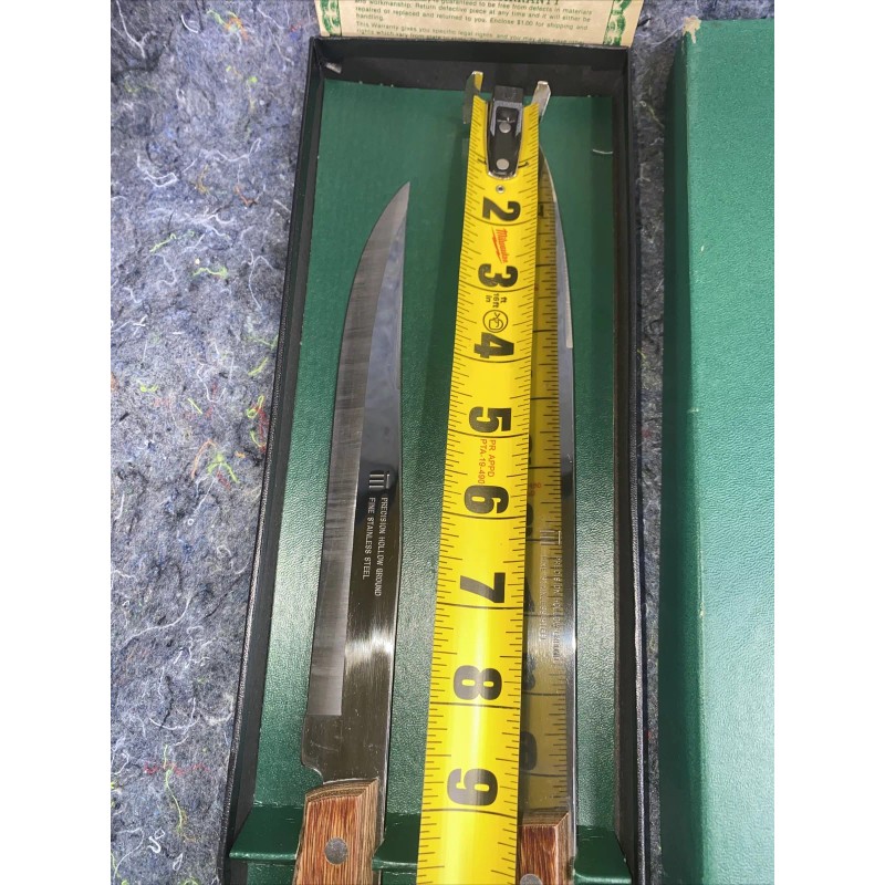 Maxam Precision Knives Hollow Ground 420 Stainless Steel Vintage 2