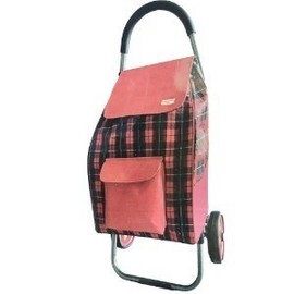 Max Carrier JX-F2 Red 2344 / Hand Cart, Shopping Basket for Camping & Market Portable