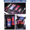 WORKPRO Retractable Razor Blade Scraper with 56 Blades, Built-in Storage