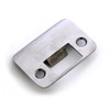 Nickel Door Tite Ratchet Style Door Strike Plate Hardware |