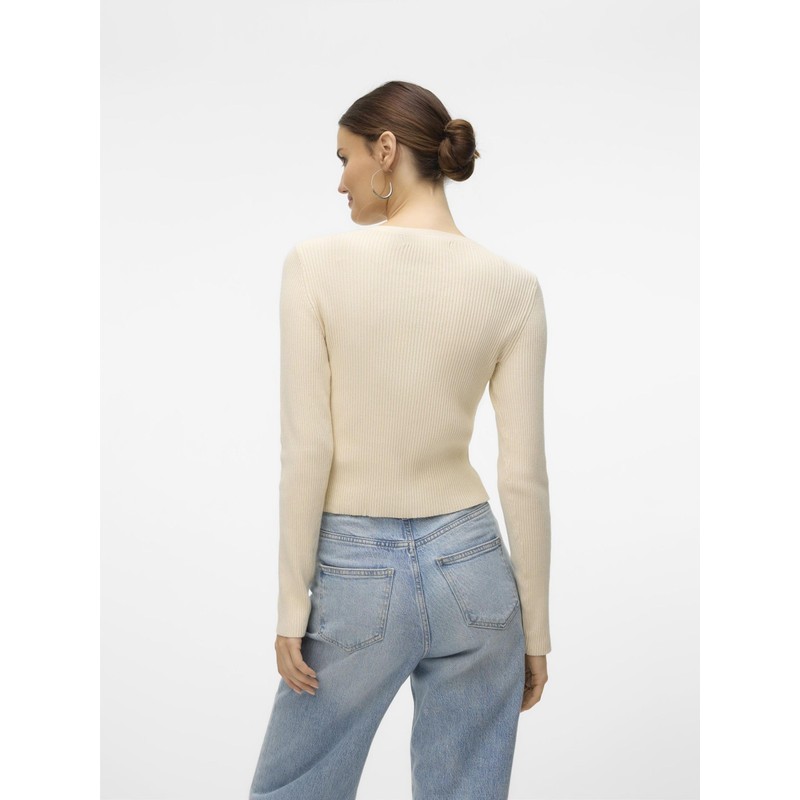 VERO MODA Female Cardigan VMGLORY Cardigan, Birch