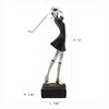 Lukitas Lady Golfer Statue and Sculpture, Golf Figurine Decor, Creative