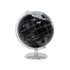 Topglobe 14 cm Metallic Globe - English Map - Educational/Geographical/Decoration