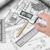 Proster Digital Caliper 8 Inch/200 mm + 32 Feeler Gauge